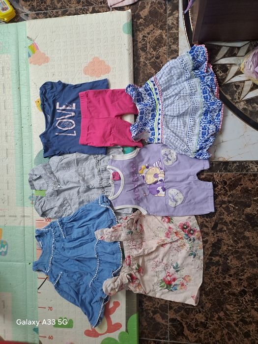3 loturi hăinuțe bebe 3-6 luni de vara