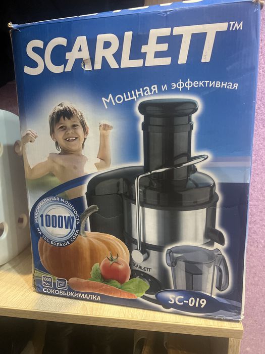Соковыжималка scarlett мощная