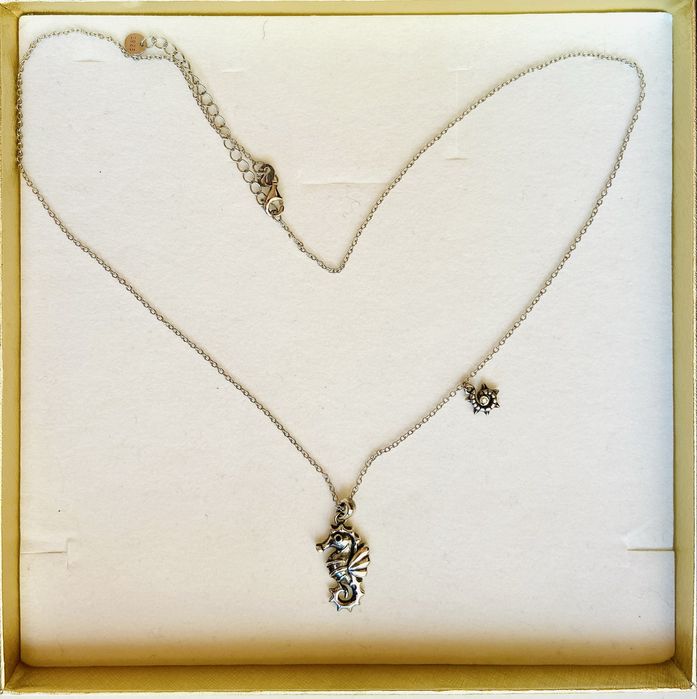 Pandantiv din argint calut de mare si melc