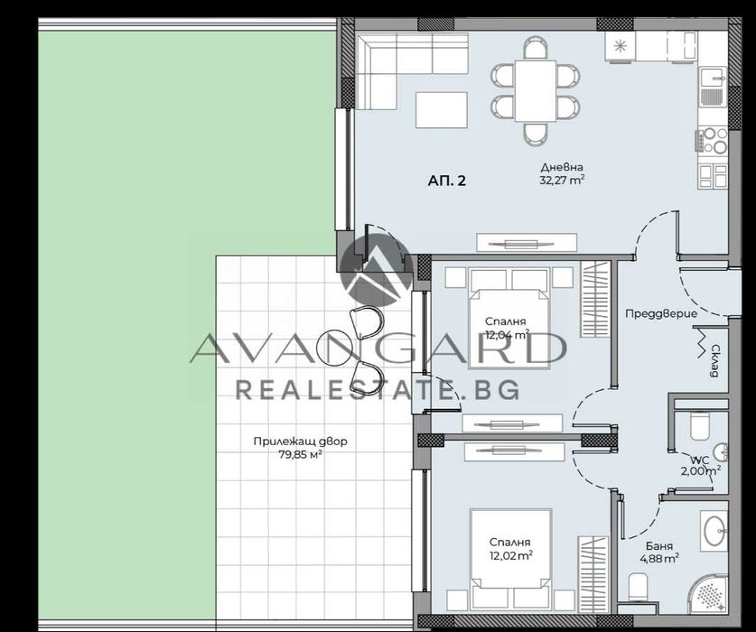 Продава се Тристаен апартамент в Пловдив, Христо Смирненски - 173 кв.м за 1084 €/кв.м - Снимка #3