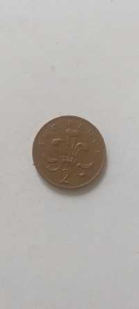 Monede vechi two si new pence