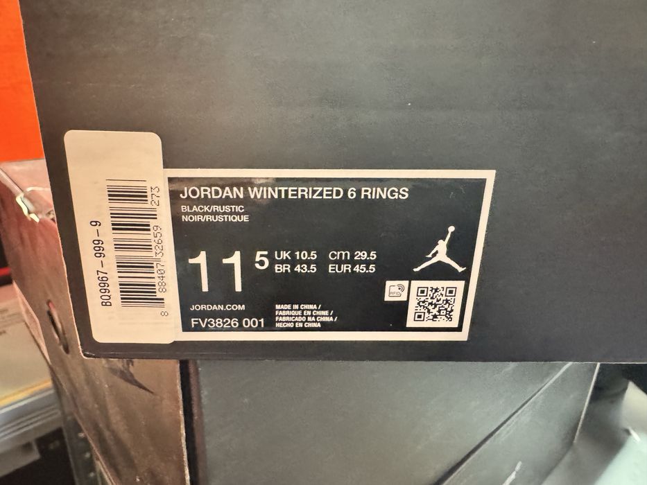 Оригинални! Nike Jordan Winterized 6 Rings - 45.5 ShoeMag