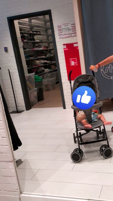 Căruț sport culoarea gri