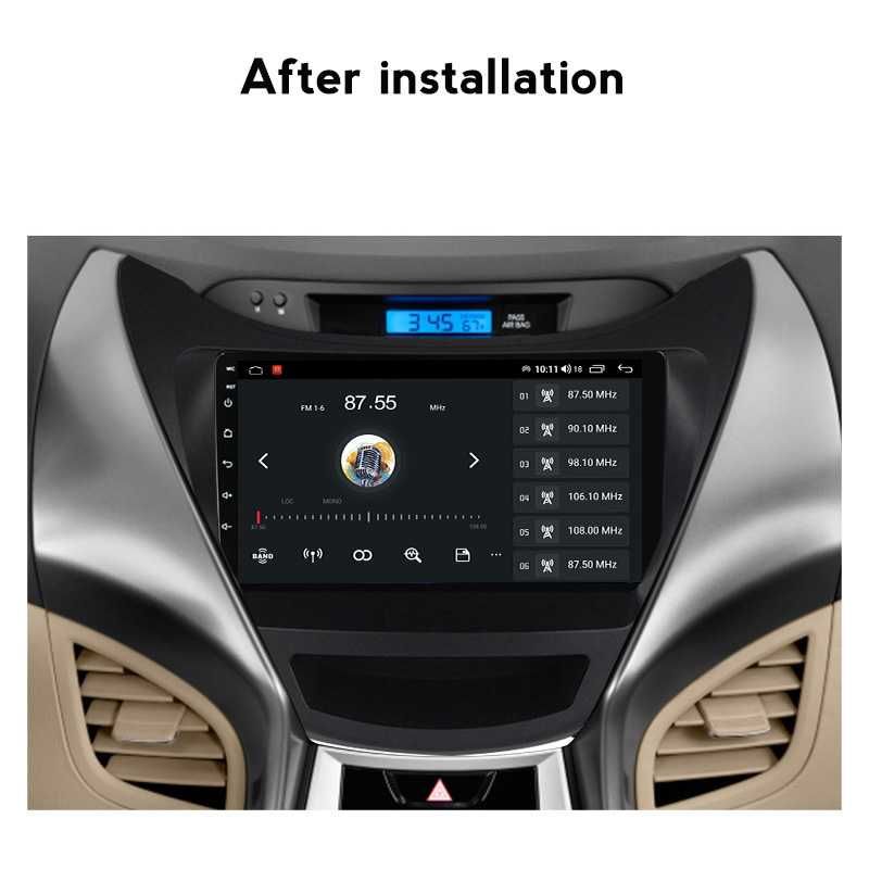 Navigatie Hyundai Elantra 2011-2016, Android 14, 4GB RAM/64GB ROM
