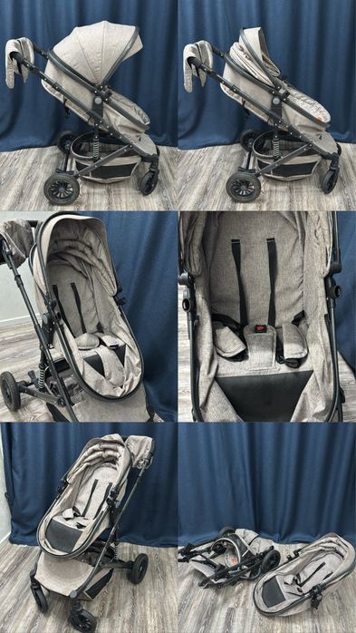 Продам срочно коляску 2 в одном  Teknum в отличном состоянии