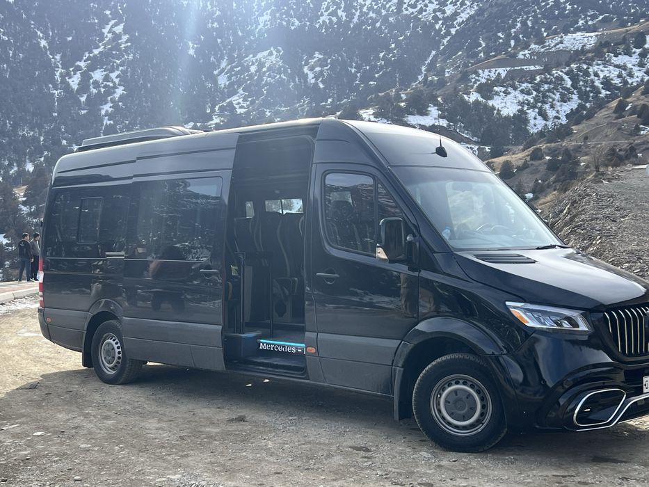 Мерседес спрентер 17места узбекистон буйлаб саюхат  транспортные услуг