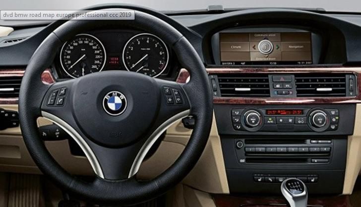 Навигационни карти за България диск за BMW CCC Proffesional Европа