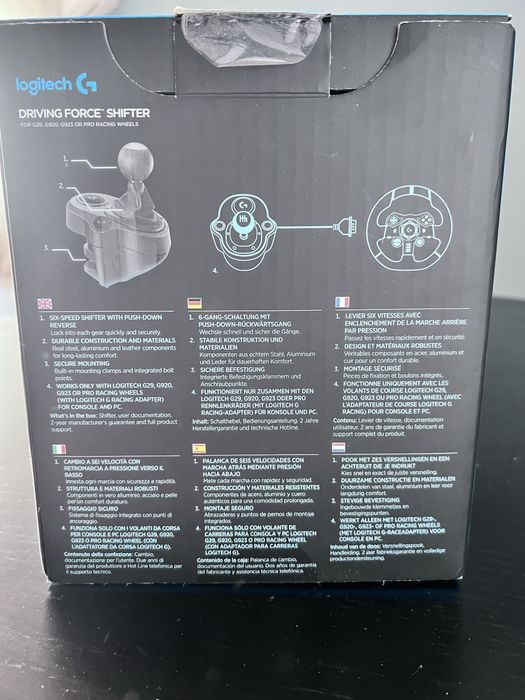 Schimbator logitech driving force