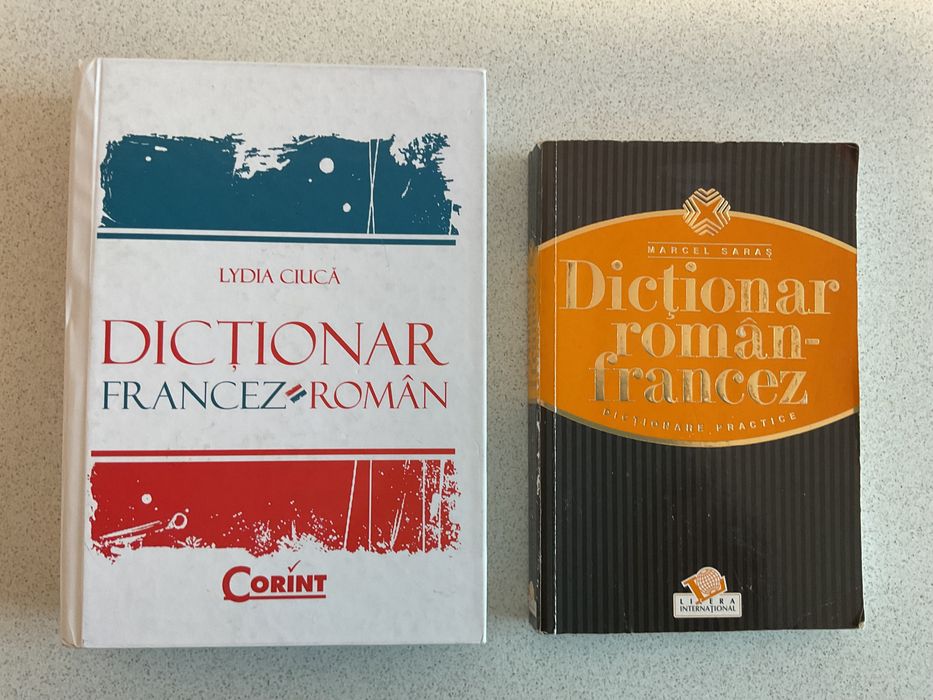 Dictionare Roman - Francez (10000 cuv.) si Francez - Roman (30000 cuv)