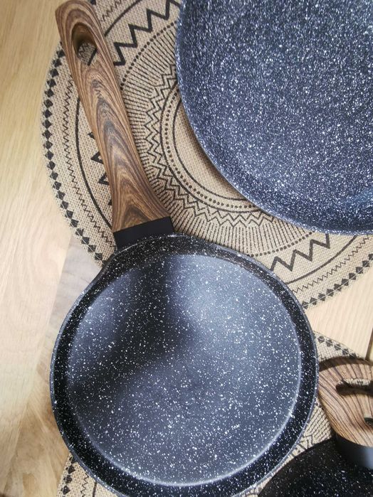 Комплект незалепващи тенджери и тигани NAVA