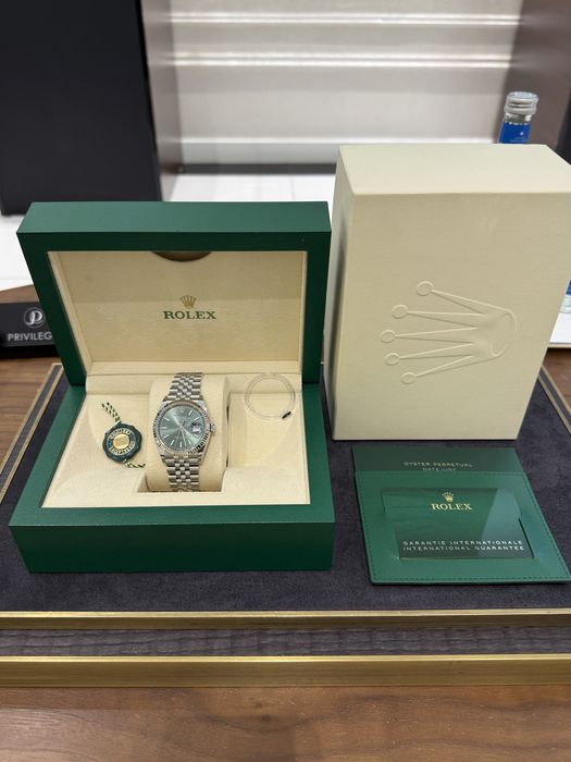 NEW Rolex Datejust 36mm Steel and White Gold 126234