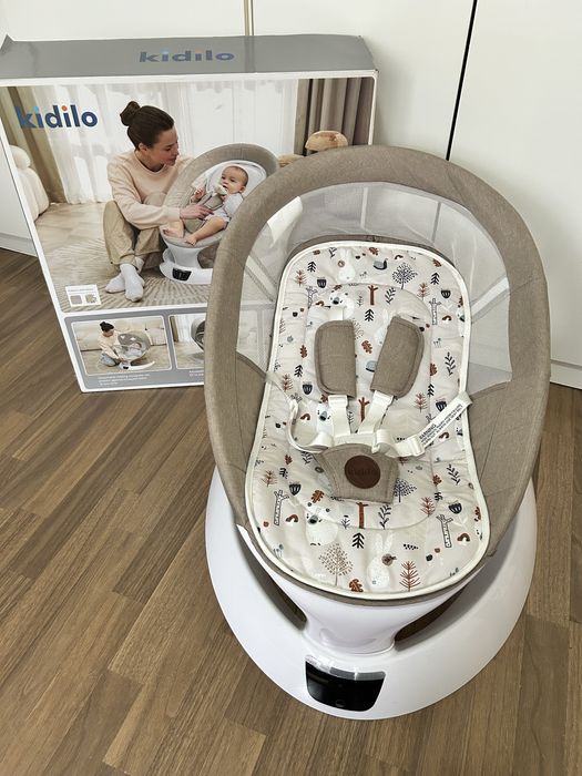 Leagăn electric cu 5 trepte de viteză