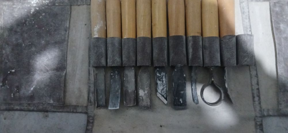 Продам набор стамесок для резьбы по дереву ССР