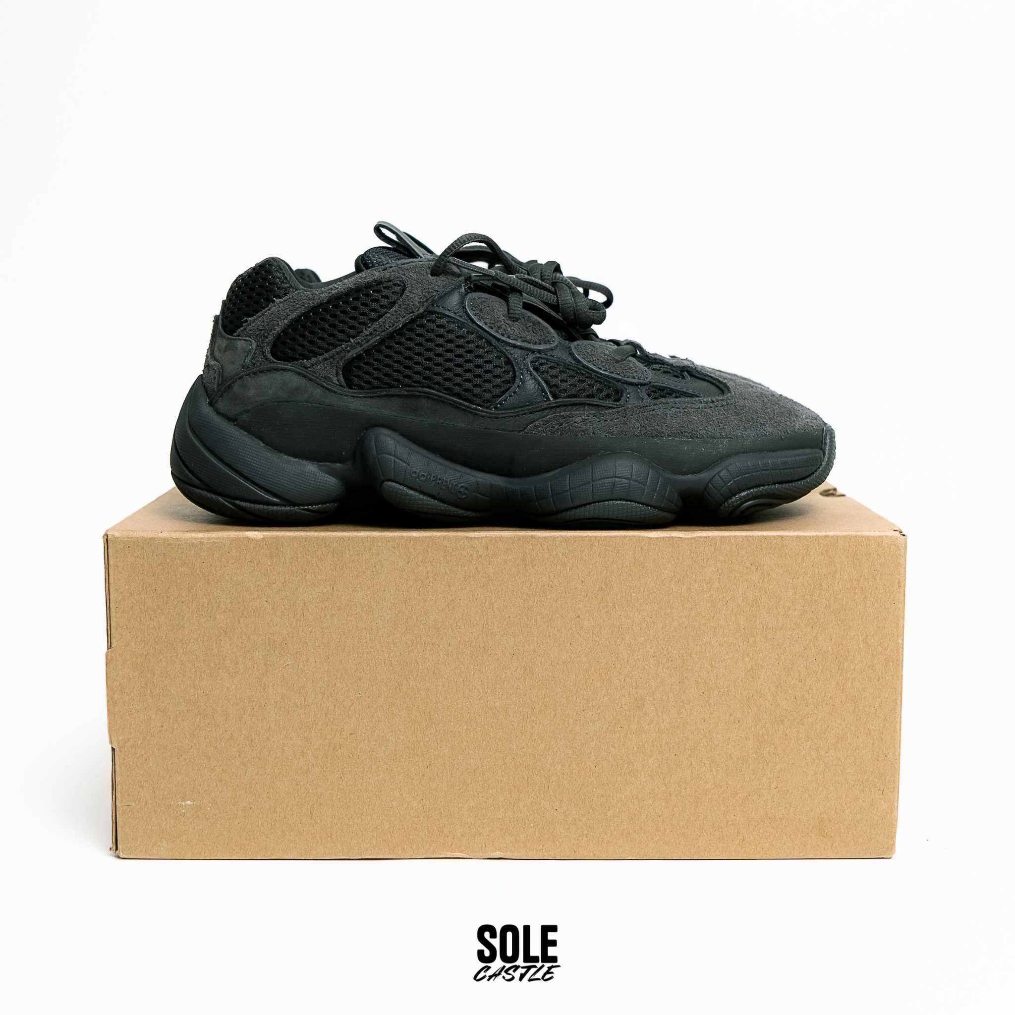 Yeezy 500 "Utility Black" (nu nike, jordan sau dunk)