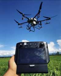 Aplicare tratamente culturi agricole cu drona