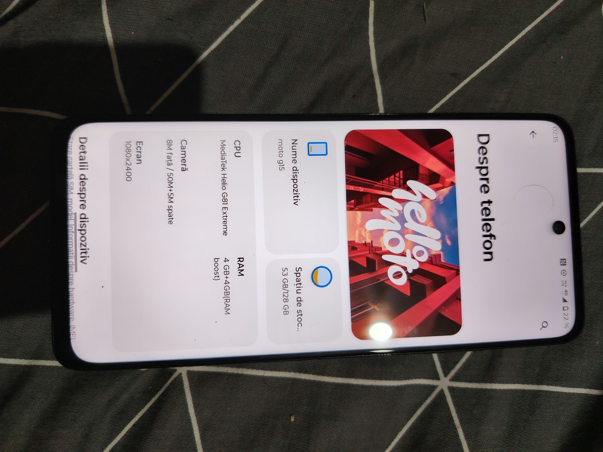Vând Motorola G15