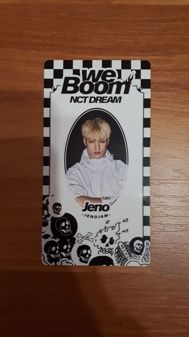 NCT Dream Jeno scratch card