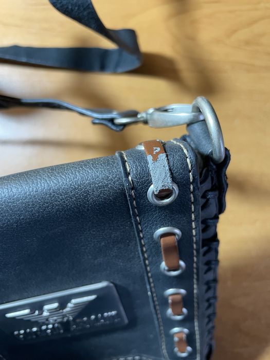 Borseta de piele Giorgio Armani