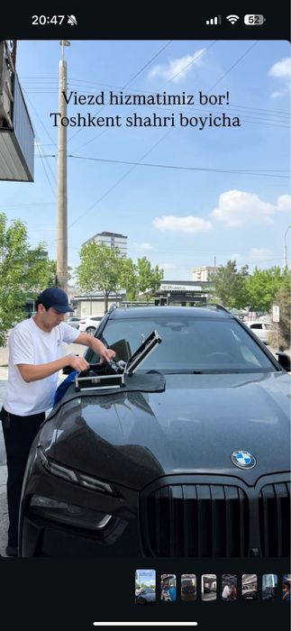 Ремон автостекол (лобовых)( ойна) возможен выезд.