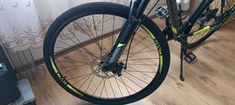 Велосипед, 28 инча, Хибрид, Алуминий, 21 скорости