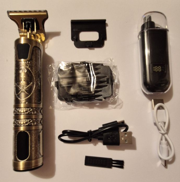 Aparat tuns barba+trimmer absolut noi