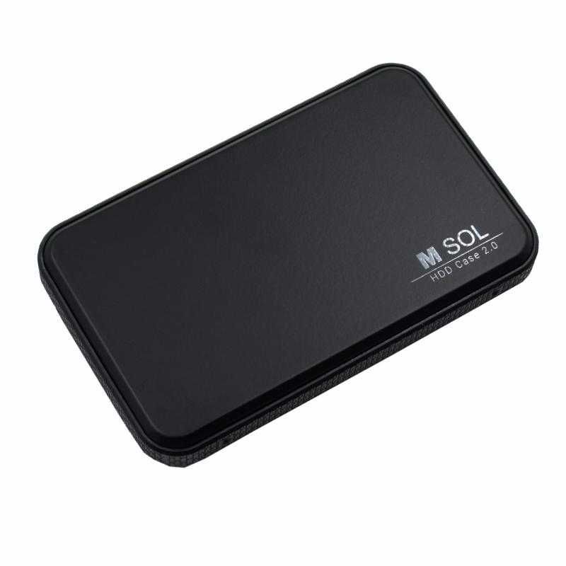 HDD 2.5 Portable Case USB 2.0, 2518 U2 M-Sol, Black новый в упаковке.