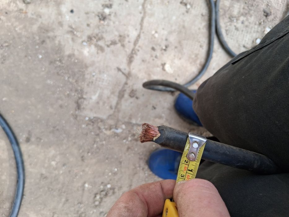 Cablu de sudura din cupru