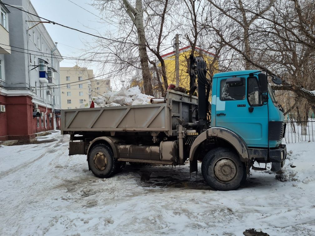 Вывоз мусора снега строительного мусора