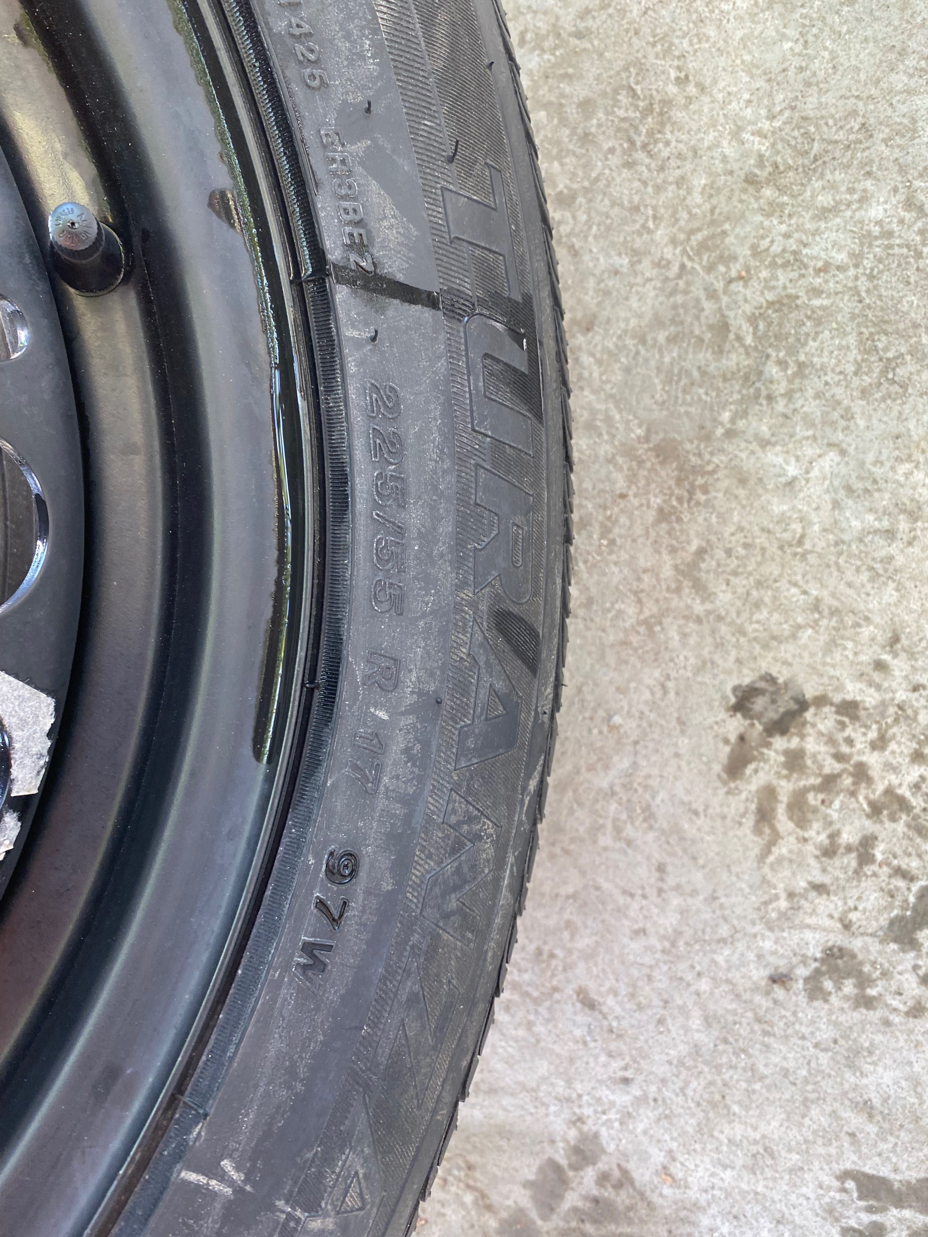 225/55/17 Bridgestone Опел Астра