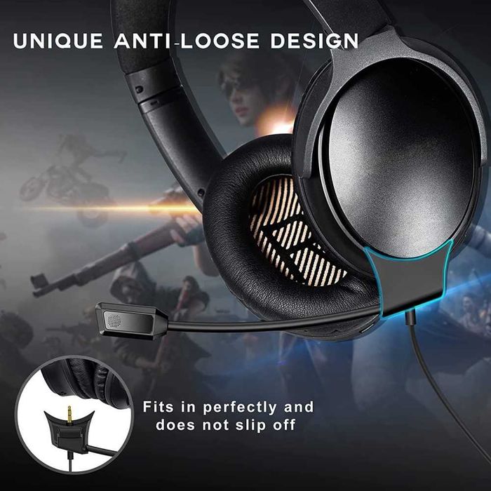 Microfon Gaming de inalta fidelitate pentru casti Bose QC35 I / II