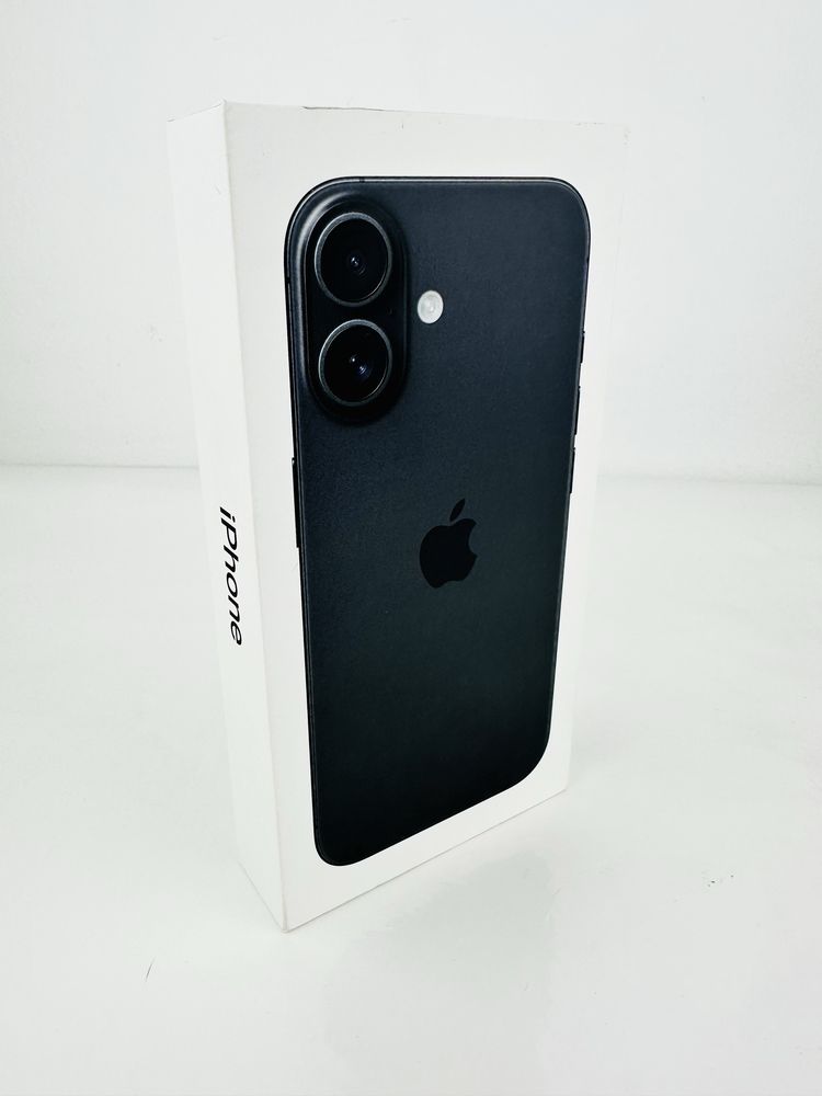 НОВ! Apple iPhone 16 Plus 128GB Black Гаранция!