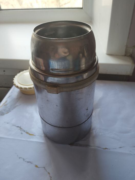 Шахтерский термос, термос нержавейка 1 литр