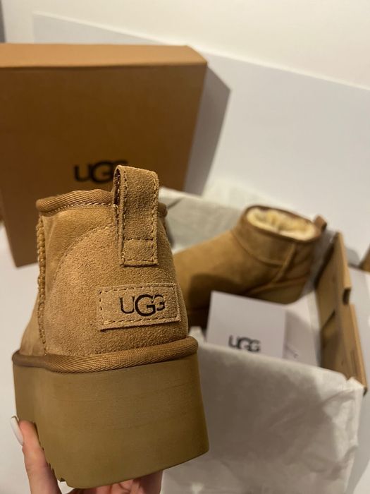 UGG Classic Ultra Mini Platform Chestnut