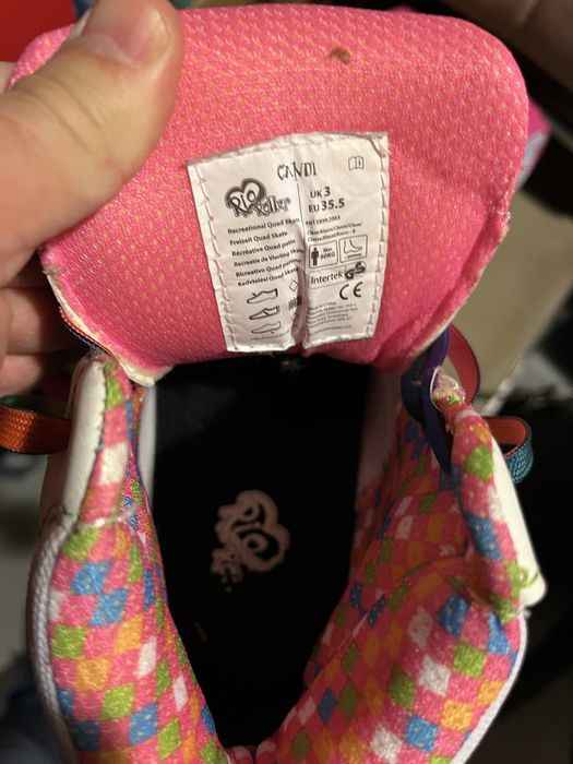 Patine cu rotile, geanta si casca