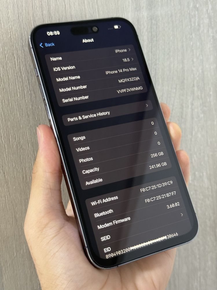 iPhone 14 Pro Max Deep Purple 256GB !