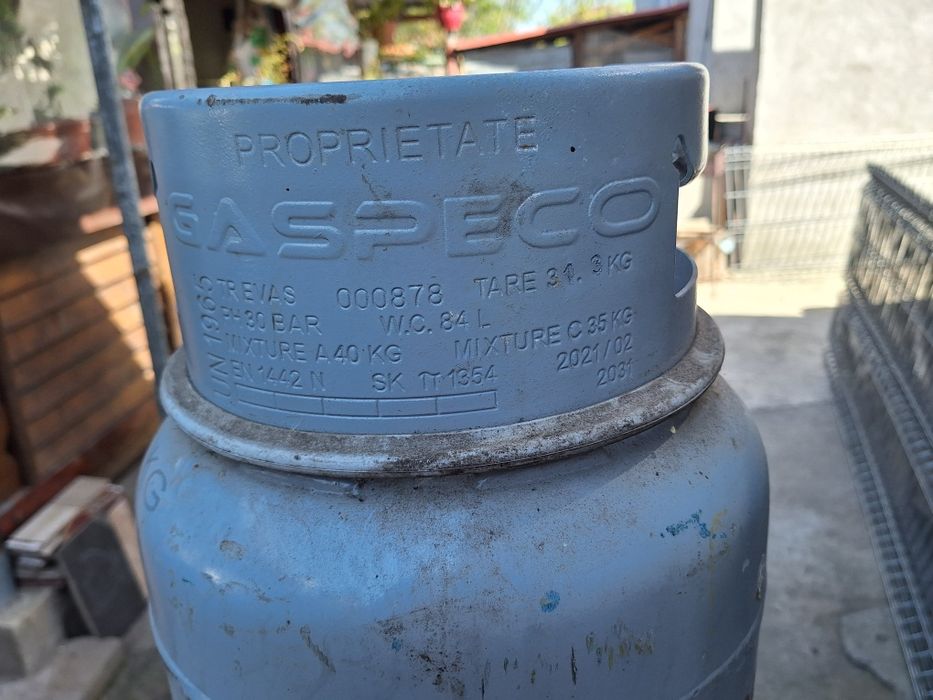 Butelie gaz 84,Lnoua nefolosita