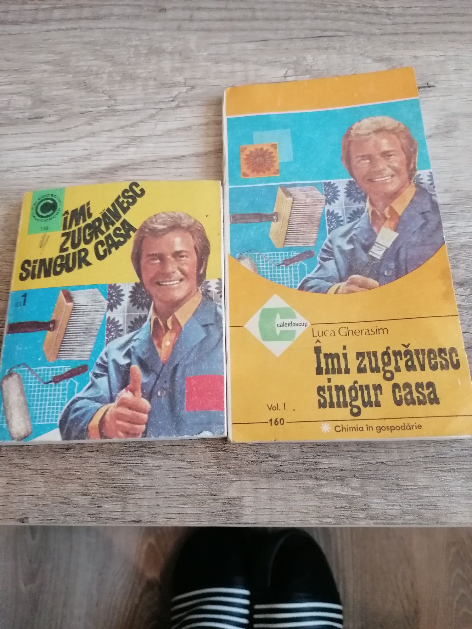 Cărți vechi, cum îmi zugrăvesc singur casa.