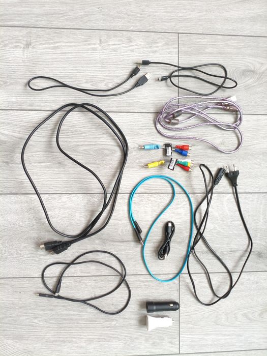 USB шнур, переходники, зарядки для телефонов