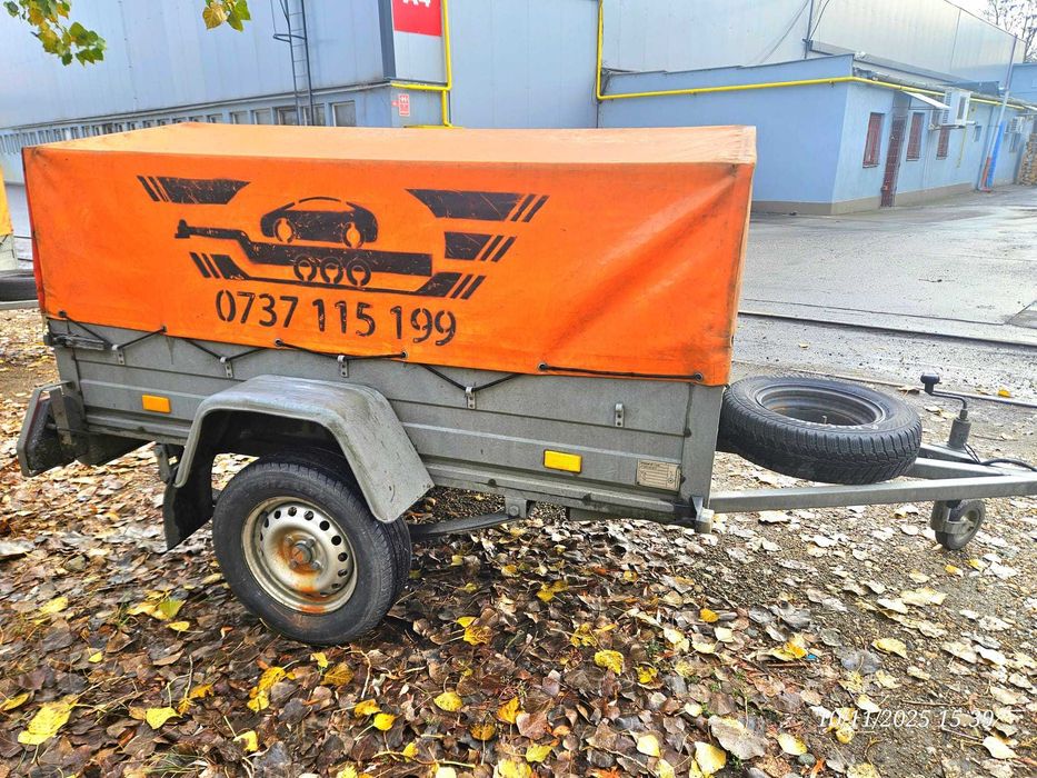 remorca 750 Rydwan remorci cu 1 sau 2 axe