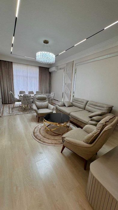 ЖК New Life ул.Махтумкули 3-комн 6/9 98 м² 2 с/у евроремонт меб/тех