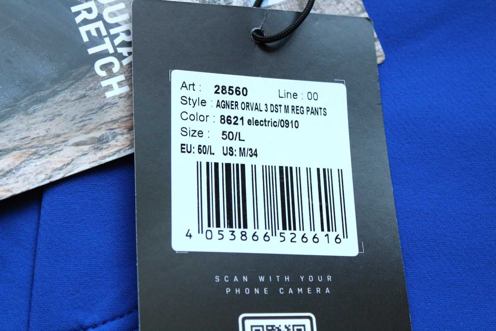 SALEWA Agner Orval 3 - нов мъжки трекинг, катерачен панталон, р-р 50