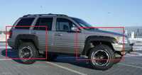 Overfendere Jeep GRAND Cherokee WJ 1999-2005 - PLASTIC ABS - 12 cm