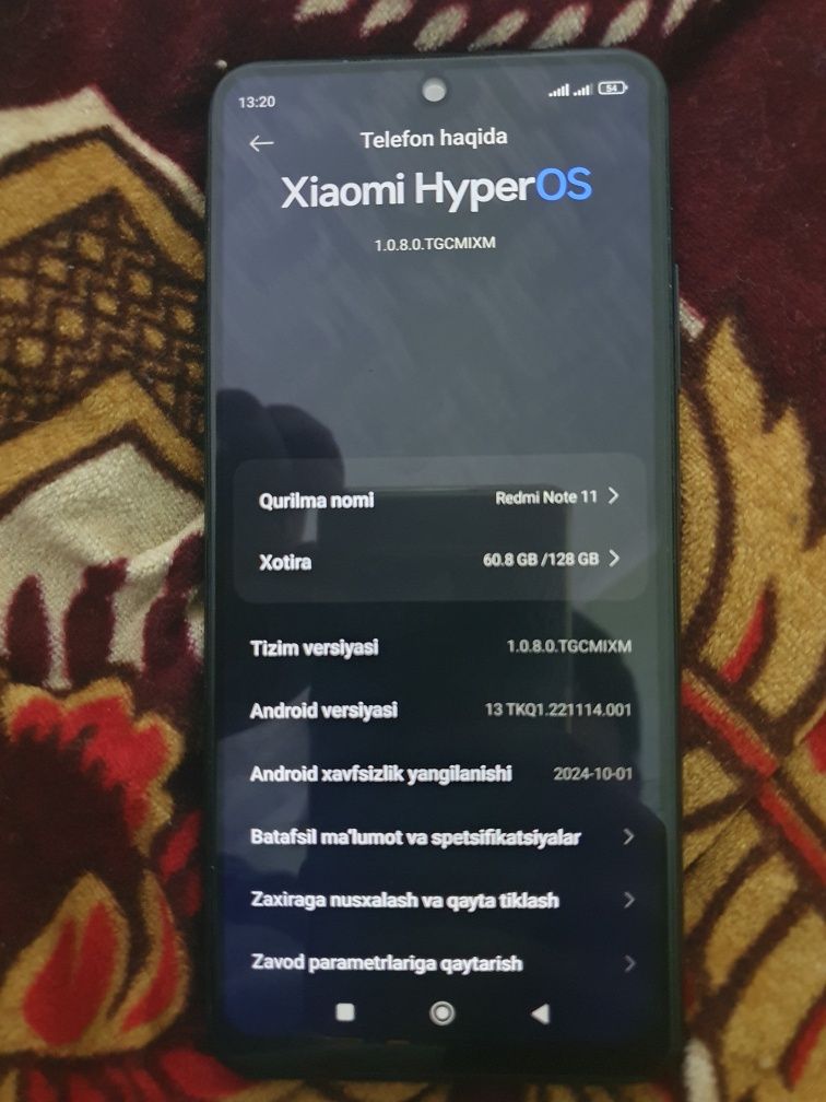Xiaomi Redmi note 11