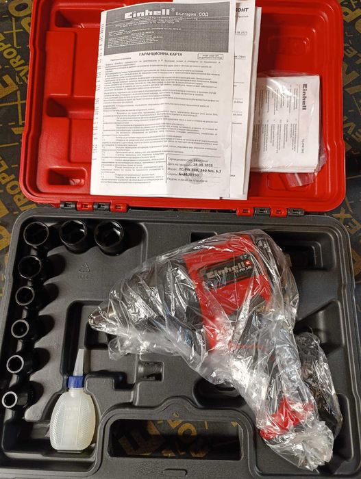Пневматичен ударен гайковерт Einhell TC-PW 340