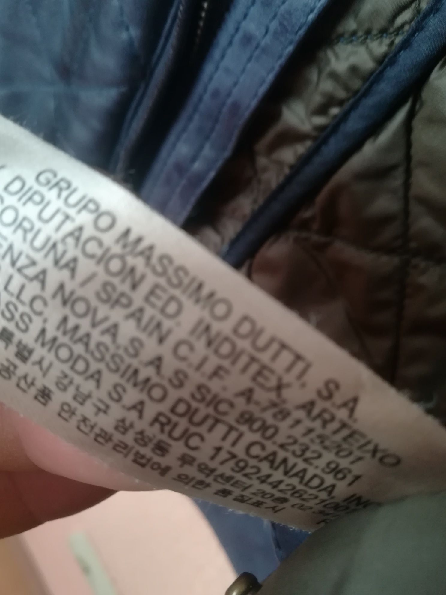 Geaca piele bărbați Massimo Dutti Xl