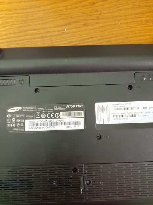 Laptop SAMSUNG N150 Plus