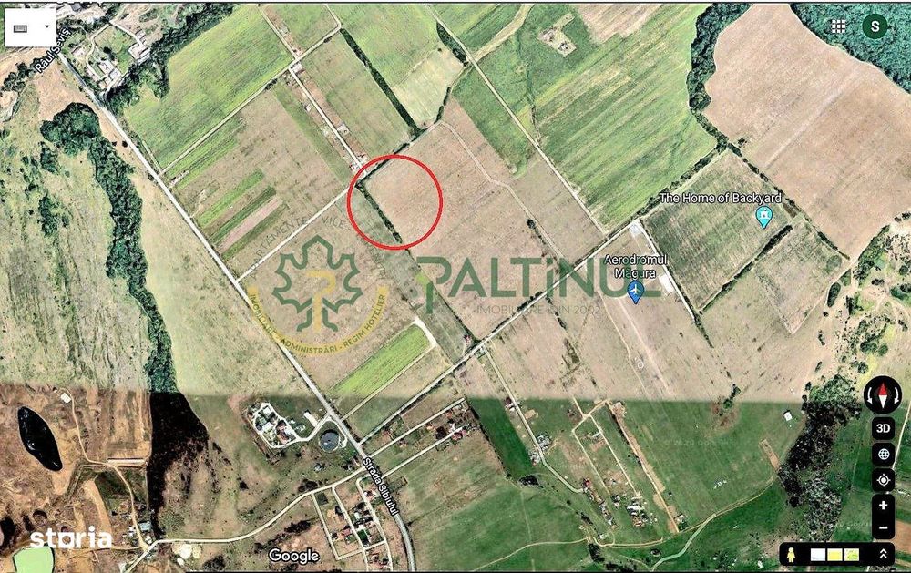 Teren de vânzare în Calea Cisnădiei, Sibiu – 550 mp, PUZ aprobat, vede