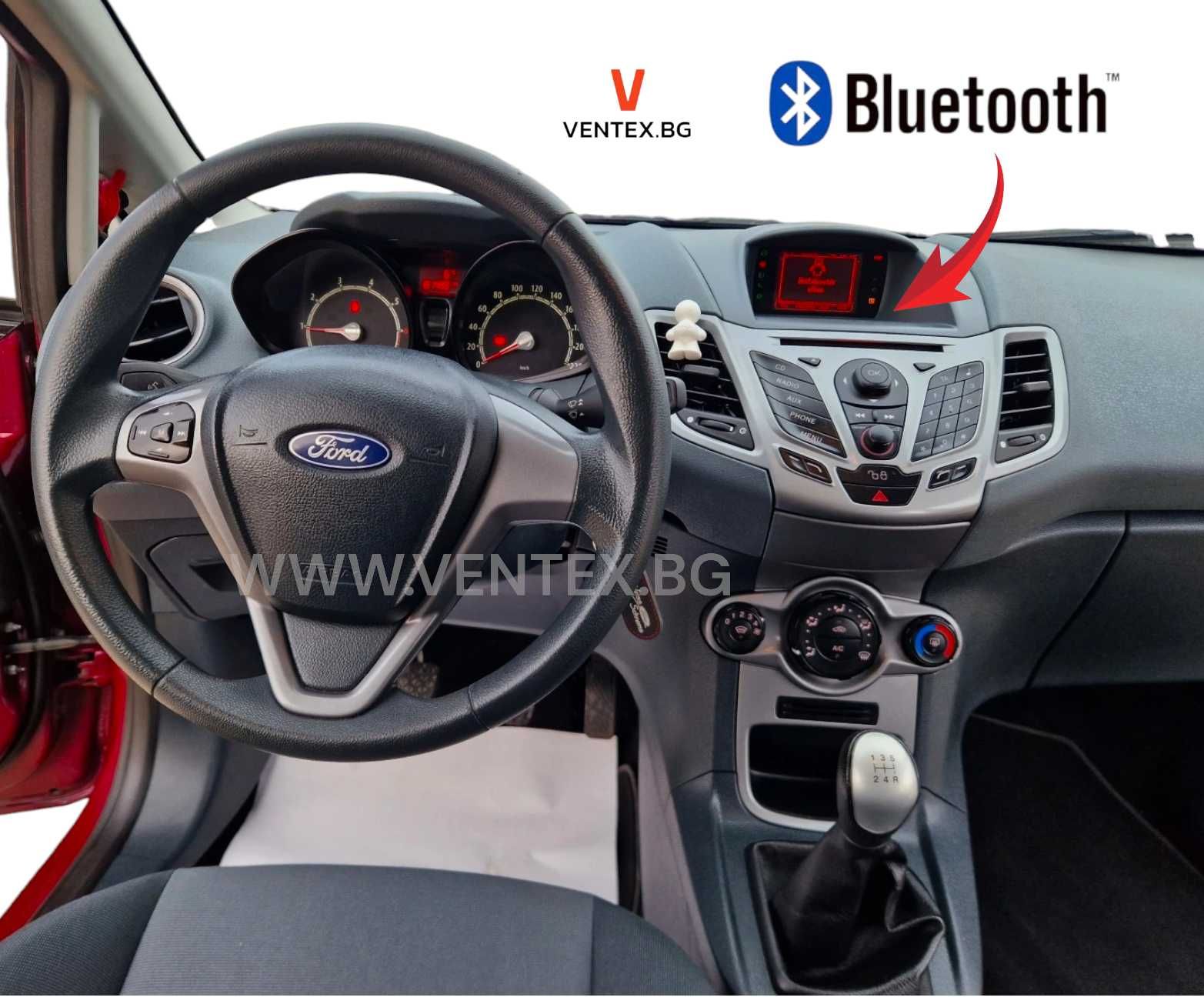 Bluetooth 5.0 адаптер за Ford Fiesta от 2008 до 2010 година блутут
