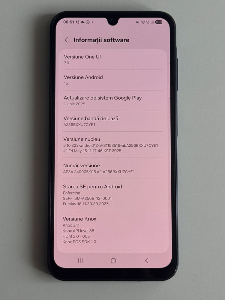 Telefon Samsung Galaxy A25 5G 128GB 6GB RAM