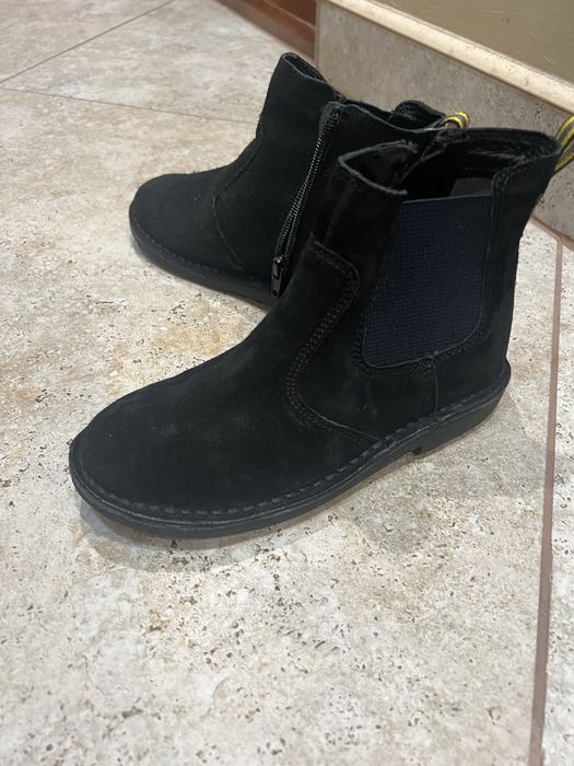 Botine fete piele intoarsa 32 noi